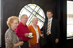 Anne's sister, Kevin Knox, Anne Boyd, Nick Wakeling, Official Opening of St John the Baptist Parish Primary School Hall